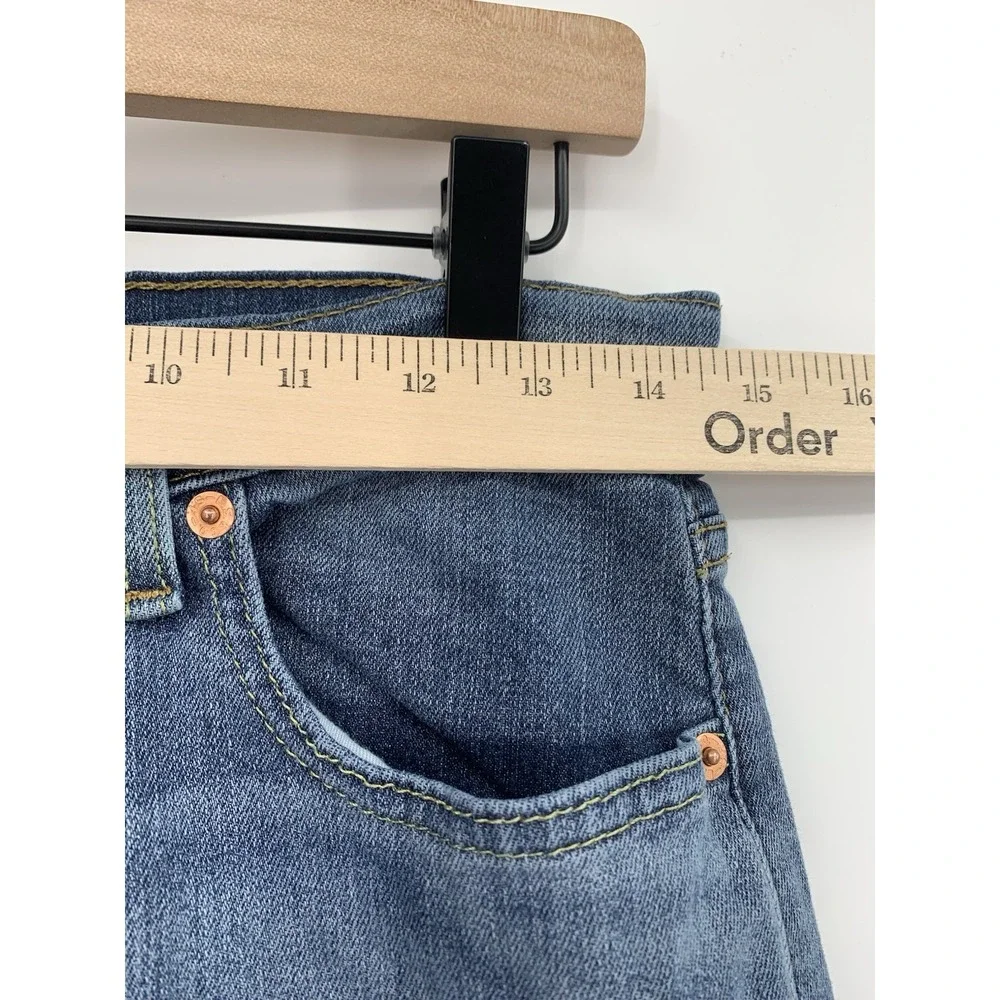 Levis 512 Jeans Mens 29x32 Blue Slim‎ Fit Tapered Leg Light Wash Denim Pants